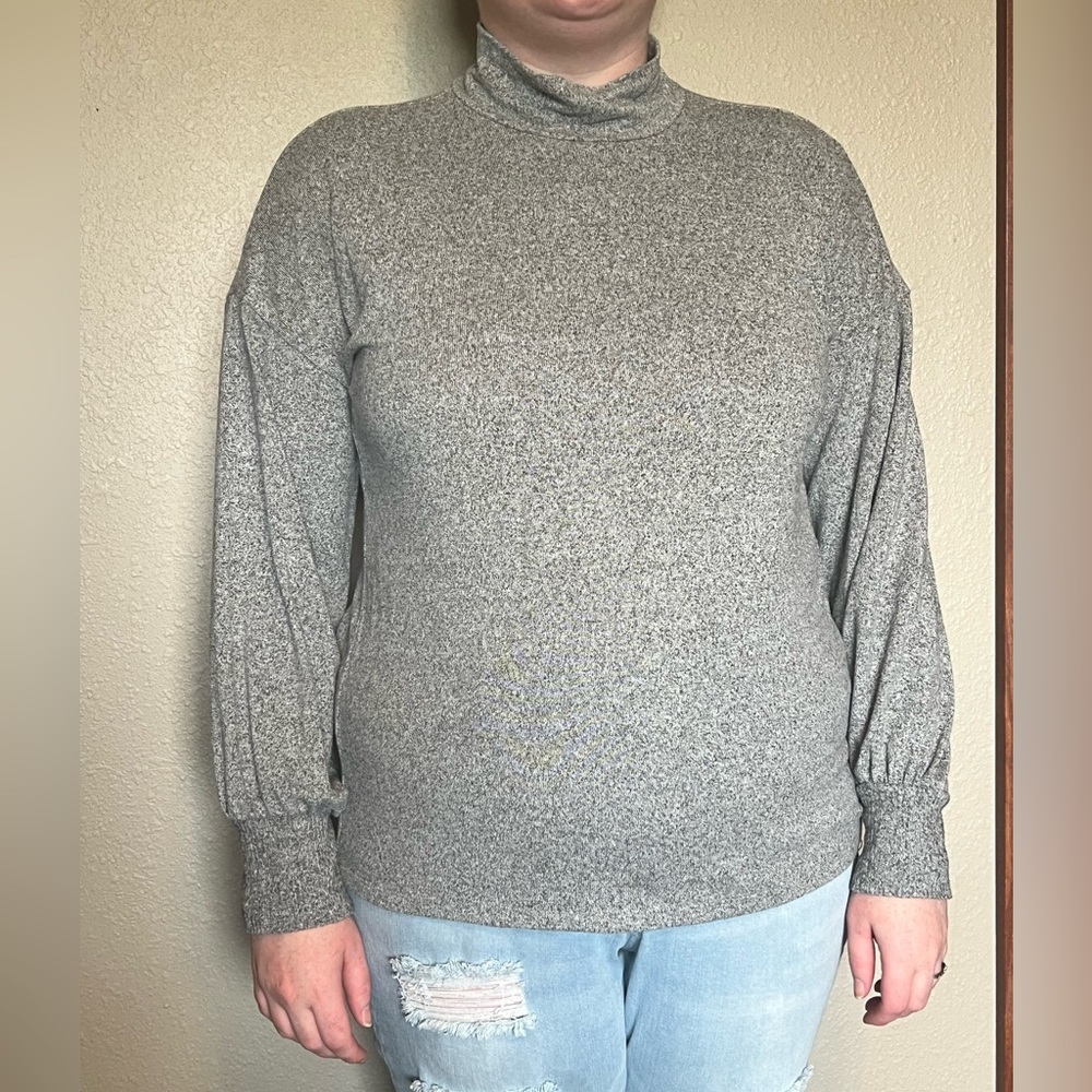 Maurices Gray Turtleneck Sweater
